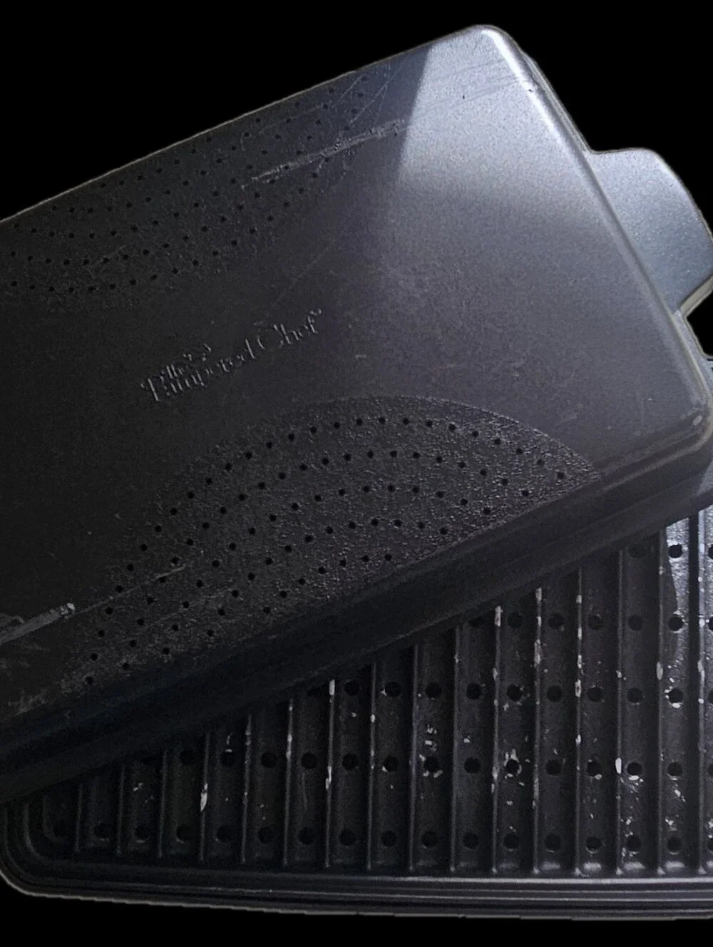 Pampered Chef Microwave covered grill pan